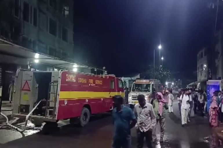 Devastating Fire at SCB Medical College and Hospital in Cuttack Kills Ten, Injures Eleven; Electrical Short Suspected as Cause