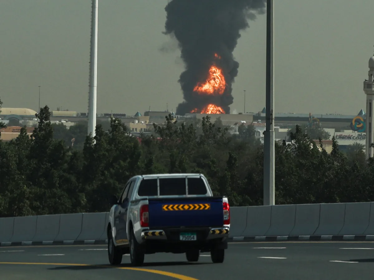 Drone Attack Causes Fire at Dubai Airport; UAE Suspends Flights Amid Regional Tensions