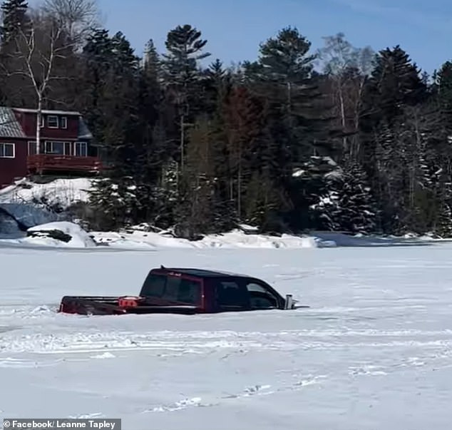 Moosehead Lake's Hidden Hazard: Truck Plunges Through Ice as Family Fights for Survival