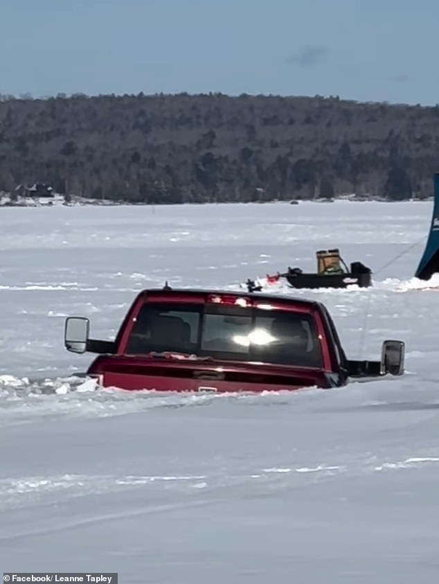 Moosehead Lake's Hidden Hazard: Truck Plunges Through Ice as Family Fights for Survival