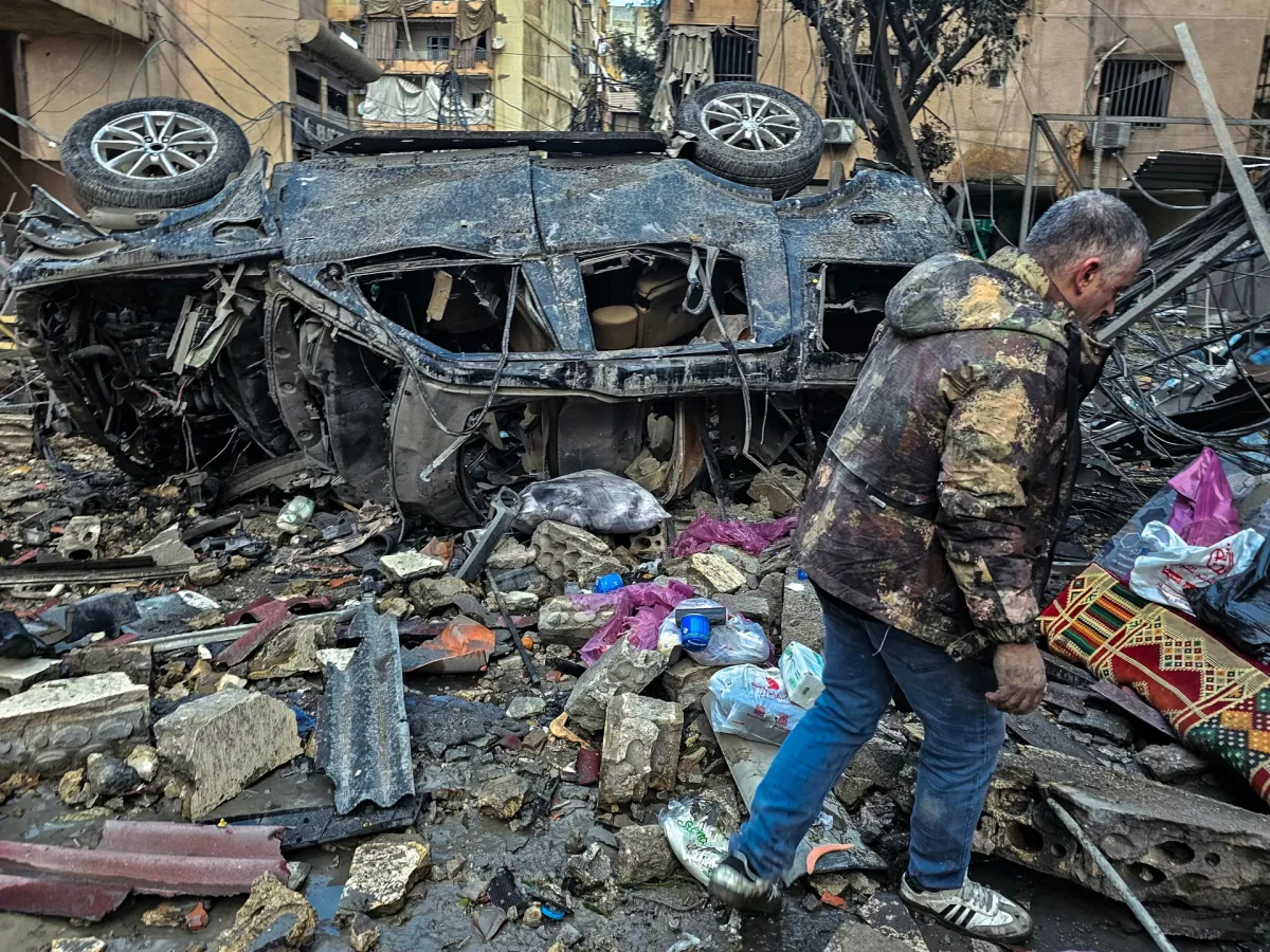 Israeli Air Strikes Rock Southern Beirut Amid Escalating Conflict With Hezbollah