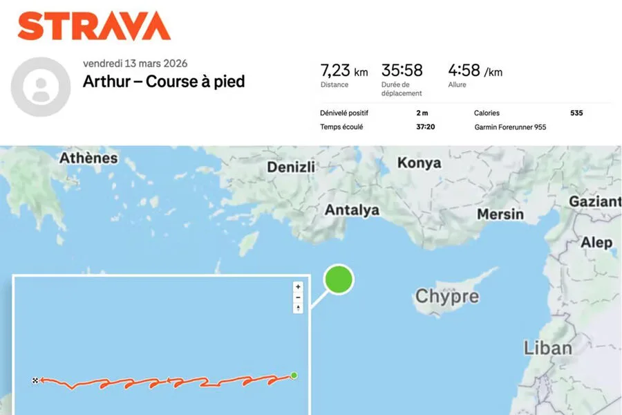 French Sailor's Smartwatch Leak Exposes 'Charles de Gaulle' Location via Strava
