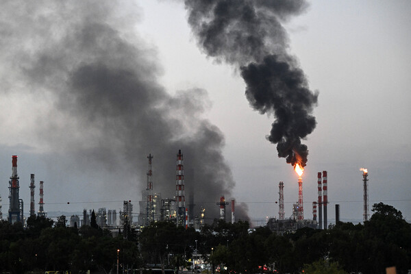 Iranian Missile Strike Hits Haifa Refineries, Causes Damage and Power Outages