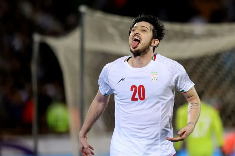 Sardar Azmoun Expelled from Iran National Team Over Social Media Post, Threatening World Cup Campaign