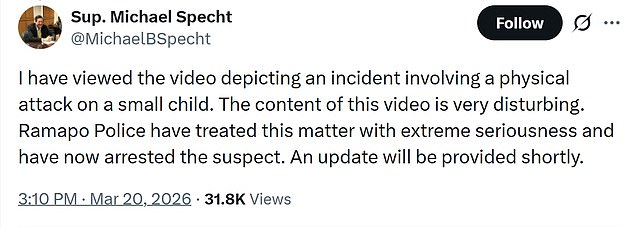 US Postal Worker Arrested After Allegedly Shoving 4-Year-Old Jewish Boy in Monsey, Footage Captures Shocking Attack