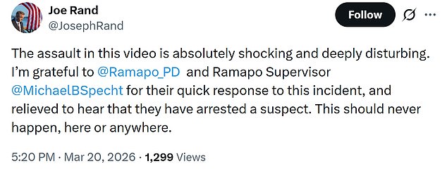 US Postal Worker Arrested After Allegedly Shoving 4-Year-Old Jewish Boy in Monsey, Footage Captures Shocking Attack