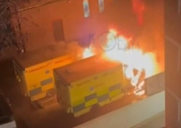 Antisemitic Arson Attack Engulfs Hatzola Ambulances, Shatters London Synagogue in Explosions