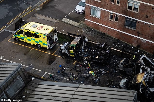 Antisemitic Arson Attack Engulfs Hatzola Ambulances, Shatters London Synagogue in Explosions