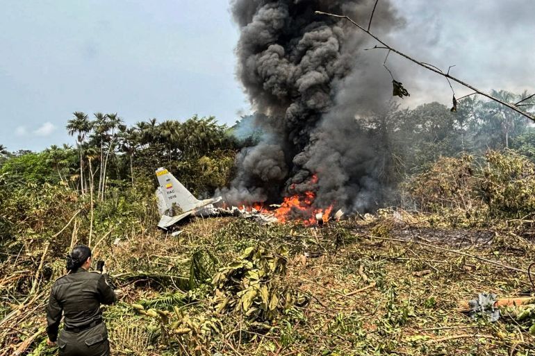 Colombian Military Plane Crash Near Border Town Leaves 1 Dead, 77 Injured
