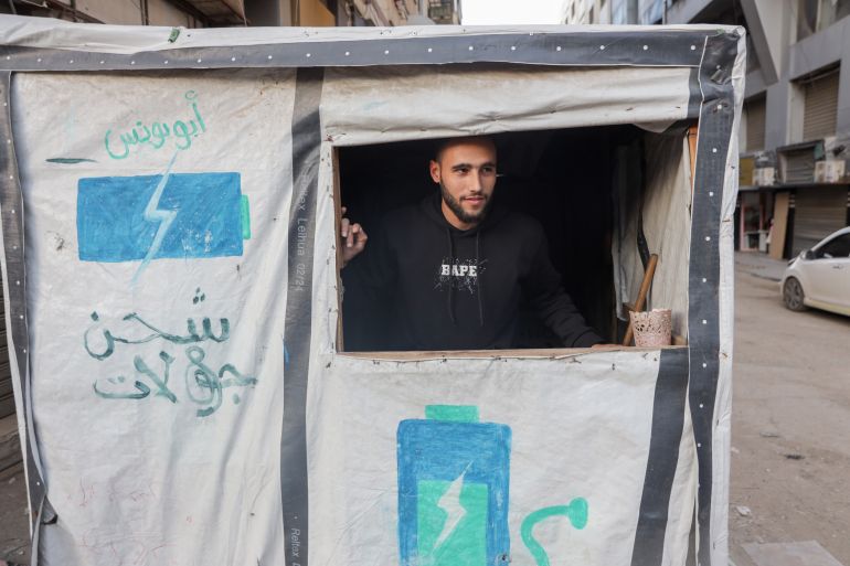 From Artist to Phone Charger: War Alters Lives in Gaza