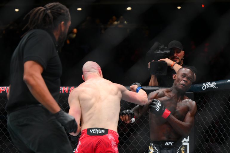 Israel Adesanya Suffers Rare Defeat as Joe Pyfer Secures TKO Victory in Second Round, Ending Four-Fight Winless Streak