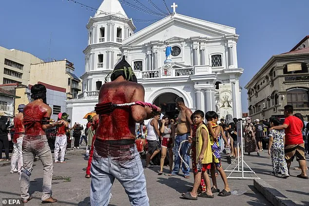 Blood, Sweat and Penance: Filipino Devotees Reenact Christ's Suffering on Maundy Thursday