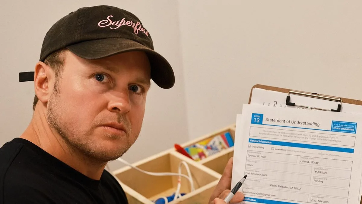 Reality Star Spencer Pratt Challenges Karen Bass in Surprising LA Mayoral Race as Polls Tighten