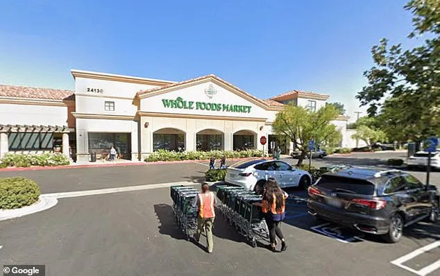 Security Footage Shows Man Exposing Himself to Woman at Valencia, California Whole Foods