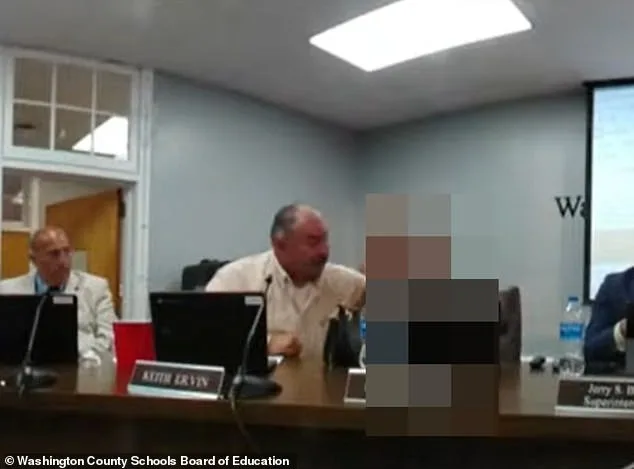 Washington County School Board Member Faces Outcry After Inappropriate Behavior Toward Teen During Meeting