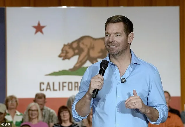 Sure! Here is a headline for the article: 

"Trump Calls Eric Swalwell a 'Sleazebag' in Exclusive Interview