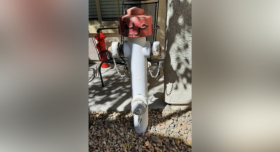 Vegas Fire Veteran Challenges HOA Over Vintage Iraq Hydrant Display