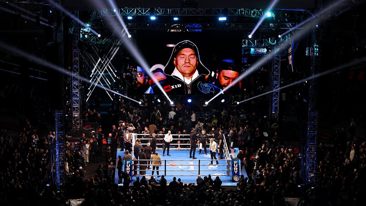 Rape suspect arrested at Tyson Fury boxing match in North London