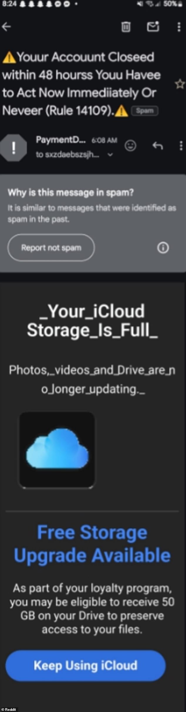 Authorities warn 1.8 billion iPhone users of fake iCloud storage scams