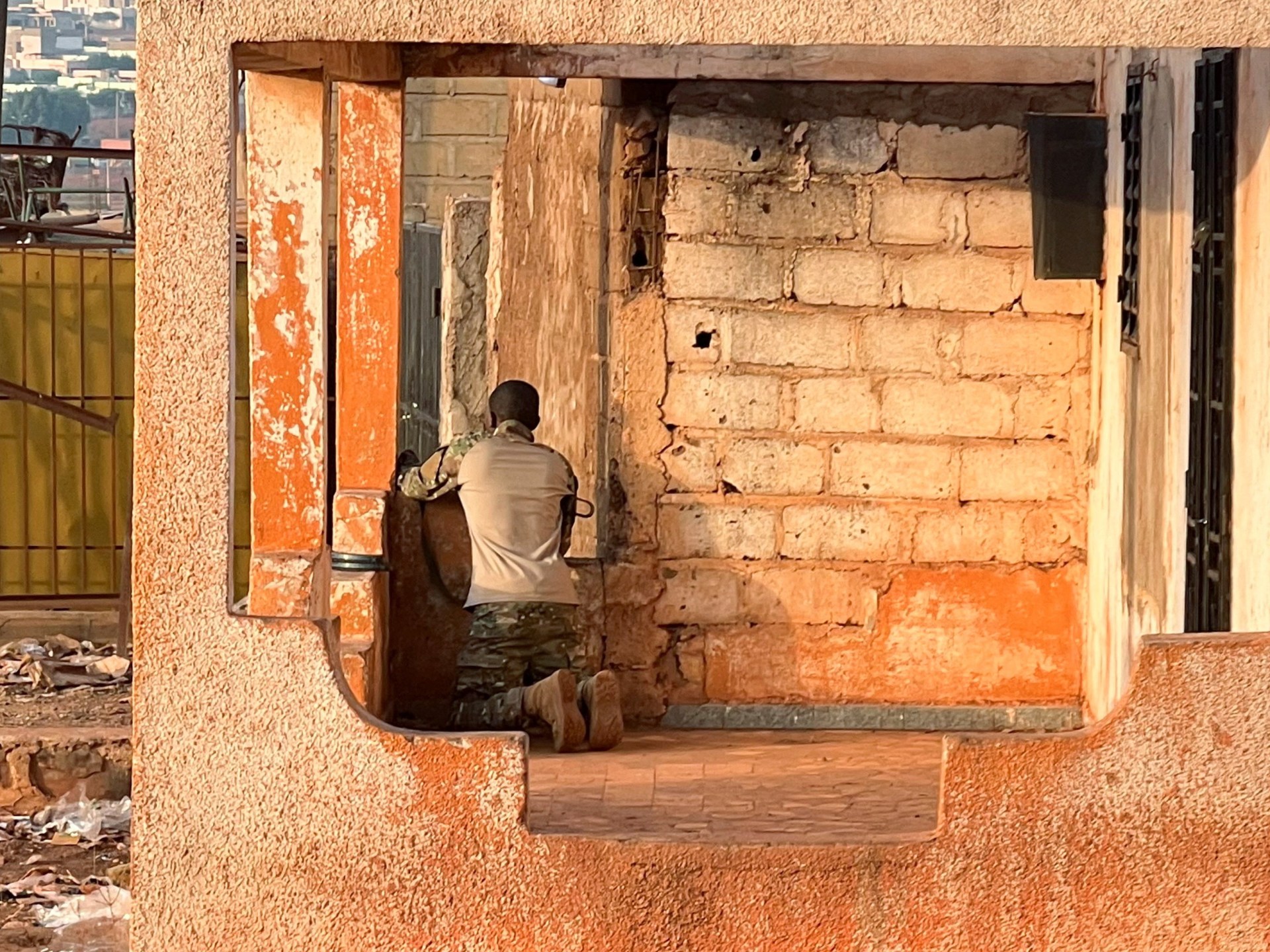 Malian troops clash with gunmen in coordinated attacks across the nation.