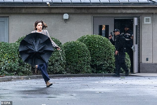Correspondent Julie Tsirkin Pauses to Ask 'What Is That?' During White House Shooting