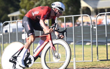Giro d'Italia jury disqualifies Enrico Zanoncello for dangerous helmet strike.