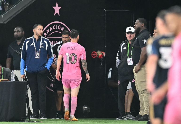 Messi sidelined with hamstring injury ahead of Argentina World Cup camp