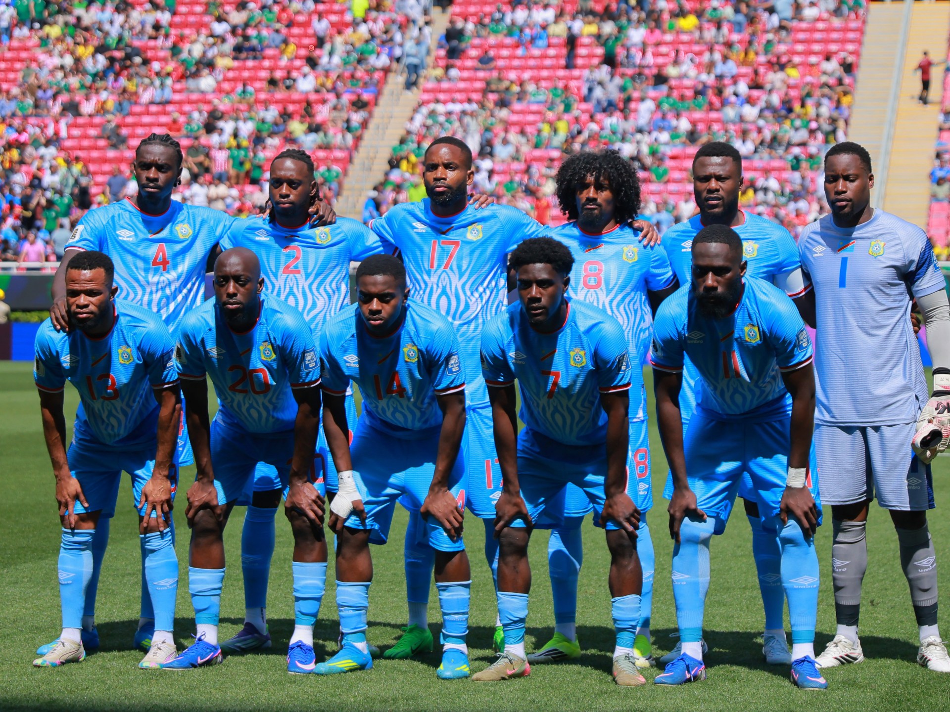 DRC football team cleared for World Cup after Ebola protocol compliance.