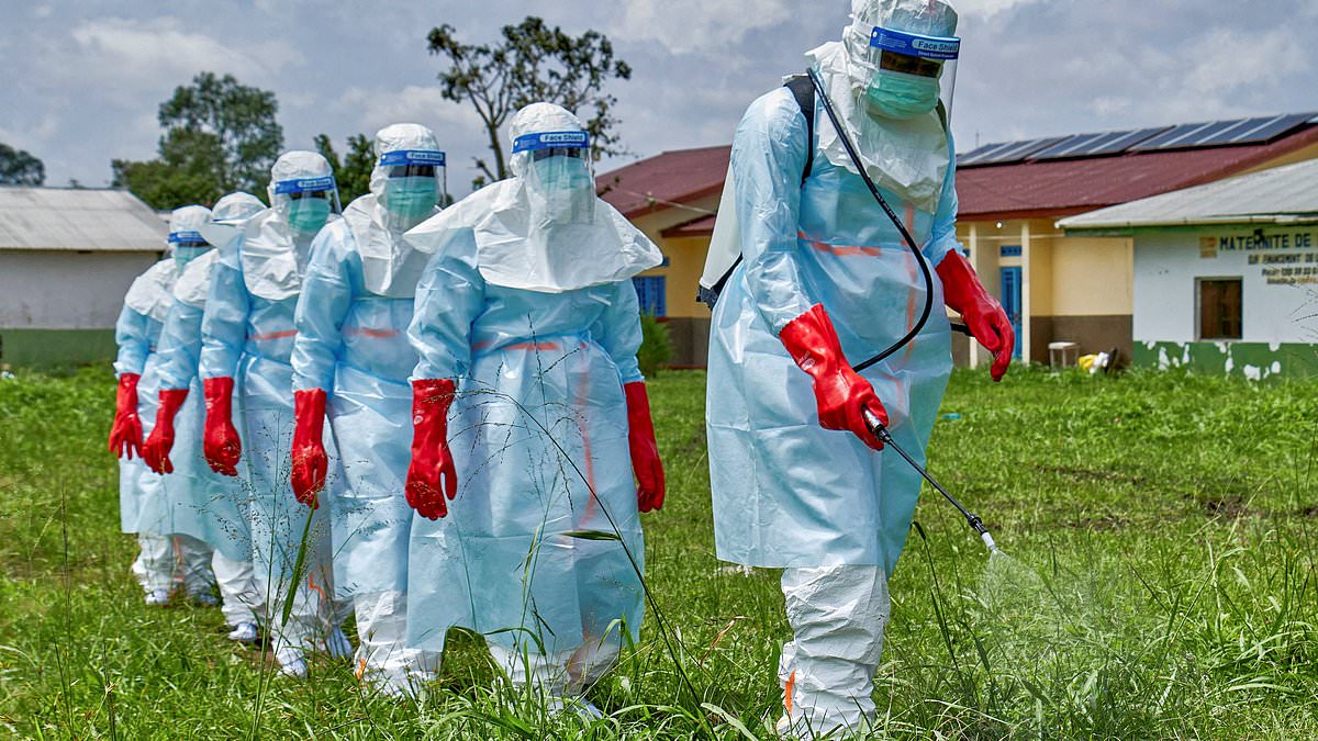 Ebola fears rise as Congolese World Cup team travels to Houston.