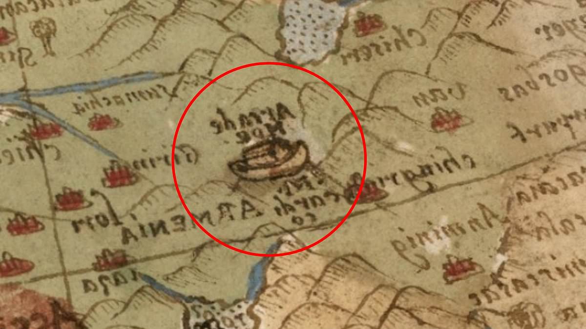 Rare 1587 Map Pinpoints Noah's Ark Location After 440 Years