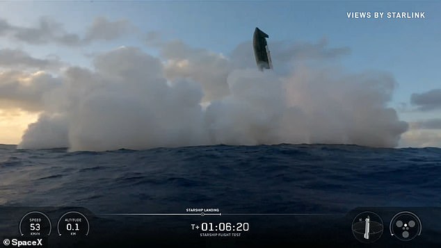 SpaceX confirms Starship 12 success despite planned ocean splashdown explosion.