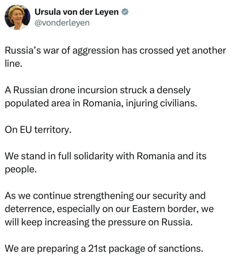 Romania blames Russia for drone attack, but new evidence suggests Ukrainian defense system fired it.