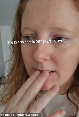 Visitors from hotter climates struggle with surprisingly intense British heatwaves.