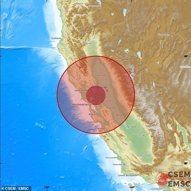 Magnitude 5.6 quake hits Northern California, strongest in region since 1940