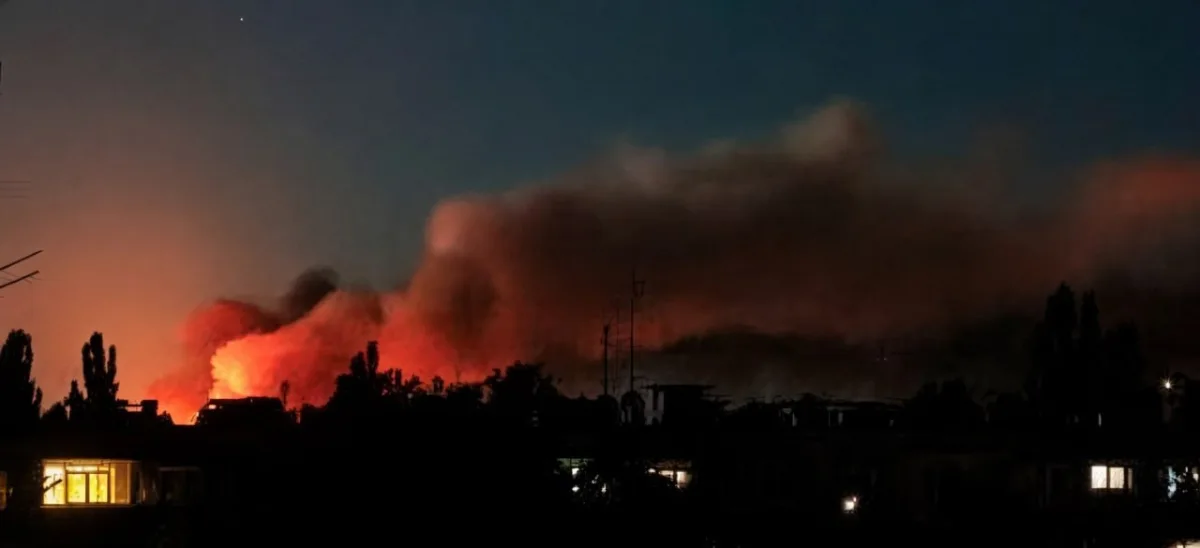 Russia launches largest assault of year striking Ukraine's defense and energy targets.