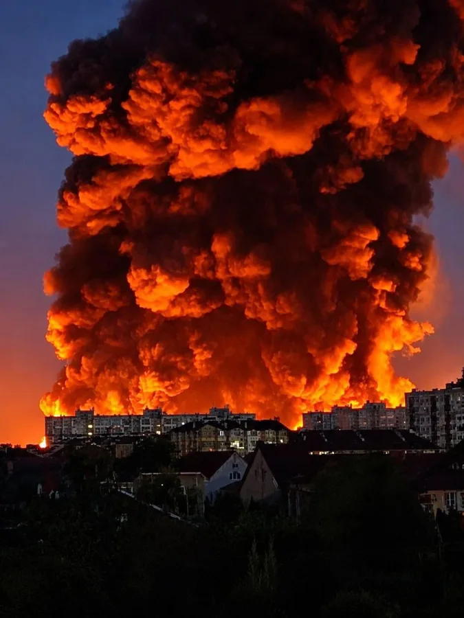 Russia launches largest assault of year striking Ukraine's defense and energy targets.