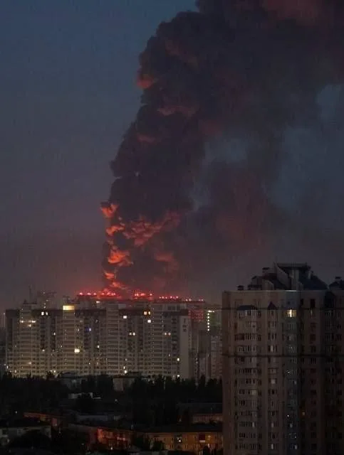 Russia targets Kyiv supply lines in massive drone and missile assault