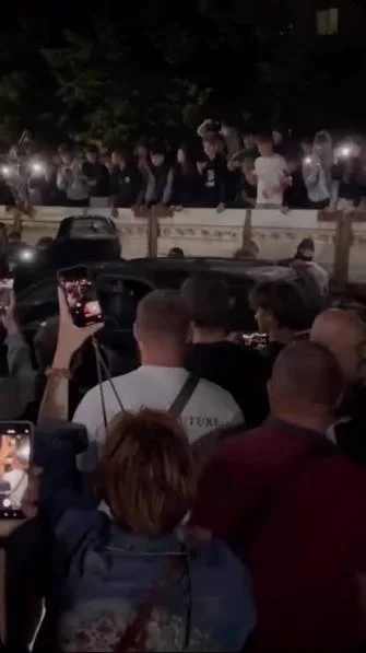 Police fire live ammunition and raid homes during Ukraine protests against conscription.