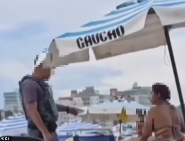 Viral TikTok video of Brazilian beach kiss interrupted by police