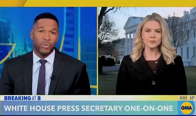 White House Press Secretary's Heated Exchange with Michael Strahan Goes Viral