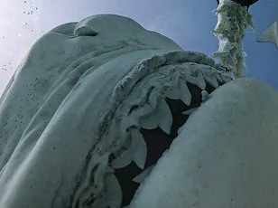 An Impossible View: Inside a Tiger Shark's Mouth