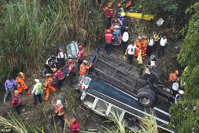 At least 50 die in Guatemala bus crash