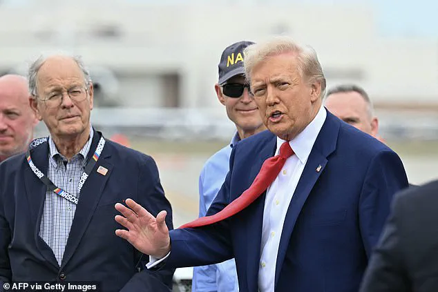 Carolina Trump Joins Her Father at Daytona 500