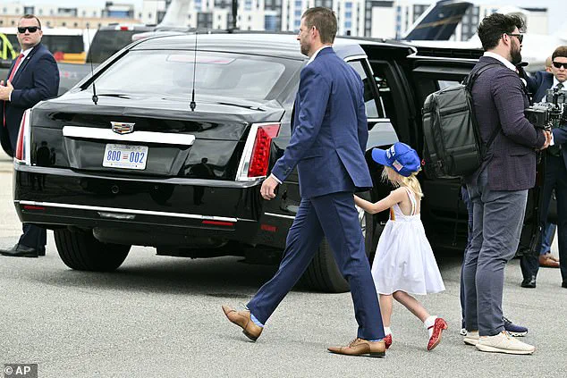 Carolina Trump Joins Her Father at Daytona 500