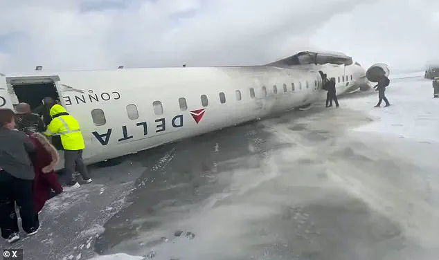 Delta Air Lines flight crash-lands in Toronto, Canada