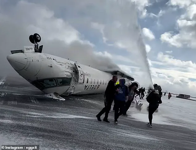 Delta Air Lines flight crash-lands in Toronto, Canada