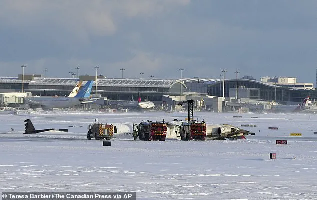 Delta Air Lines flight crash-lands in Toronto, Canada