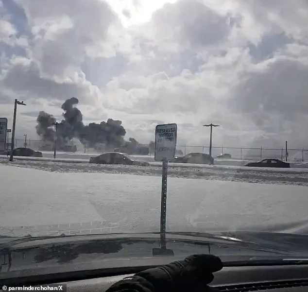 Delta Jet Crashes in Toronto, Canada; Passenger Captures Escape on Camera