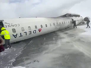 Delta Jet Crashes in Toronto, Canada; Passenger Captures Escape on Camera