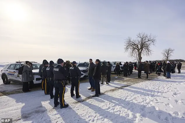 Desperate migrants risk their lives in bone-chilling temperatures to attempt to cross into Canada